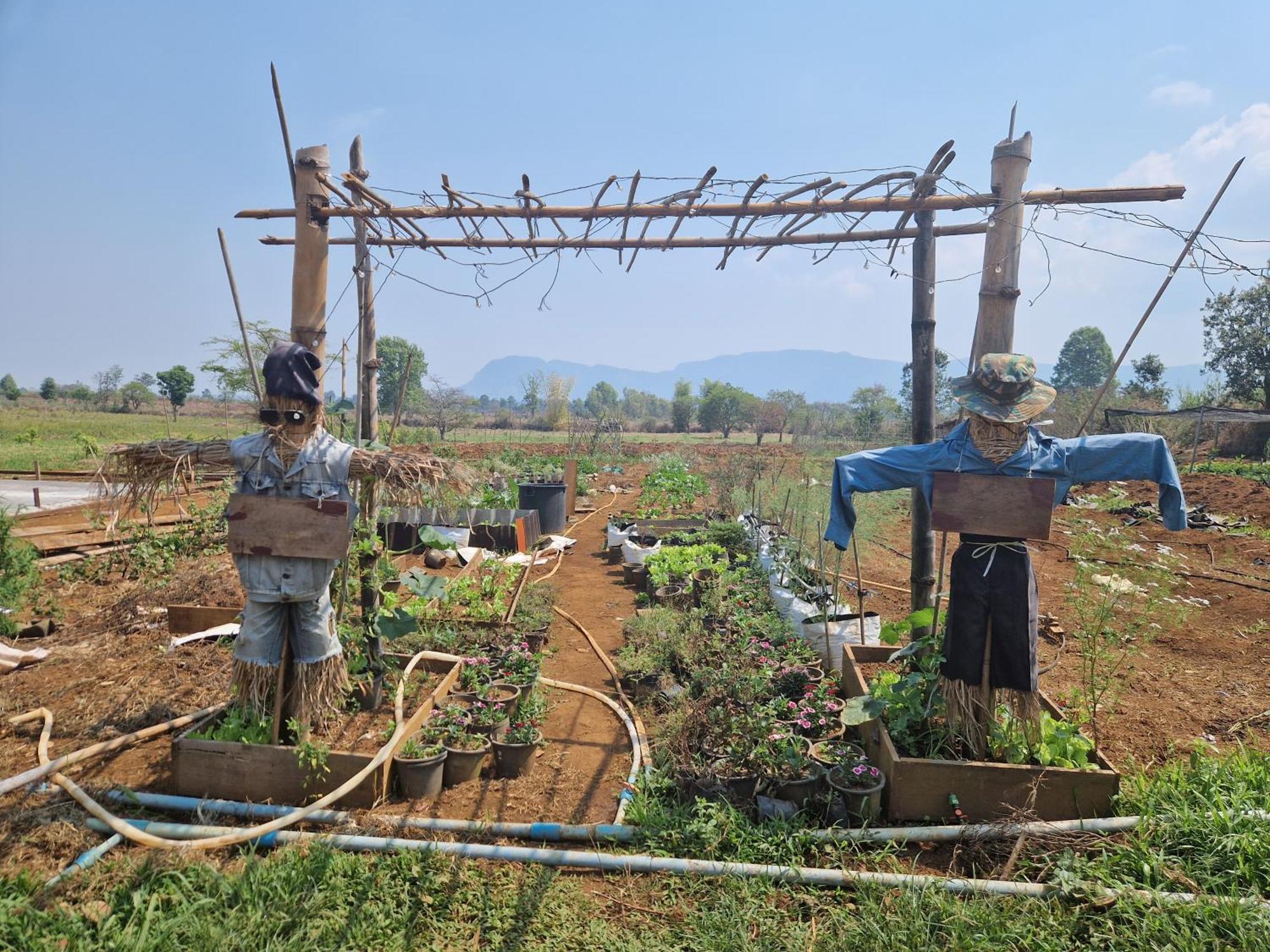 Shared Happy Farm Villa Ban Nongboua Exterior photo